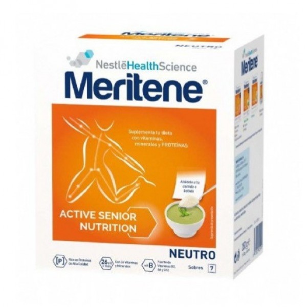 Meritene Neutro Al Plato 7 Sobres