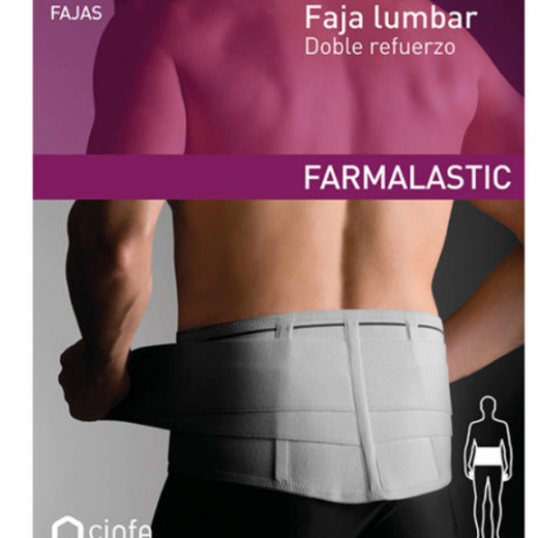 Farmalastic Faja Lumbar Doble Refuerzo Talla 2 1